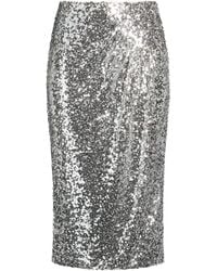 Rinascimento - Midi Skirt Polyester, Elastane - Lyst