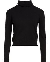 Soallure - Turtleneck Viscose, Polyester, Polyamide - Lyst