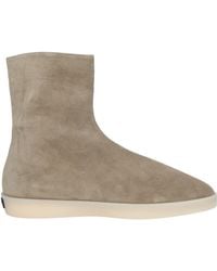 Fear Of God - Taupe Ankle Boots Leather - Lyst