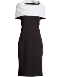 Liviana Conti - Mini Dress Cotton, Polyamide, Elastane - Lyst