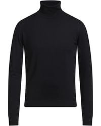 Officina 36 - Midnight Turtleneck Merino Wool - Lyst