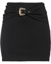 Versace - Mini Skirt Cotton, Elastane - Lyst