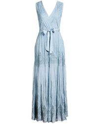 Guess - Maxi Dress Viscose, Silk - Lyst