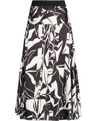 High - Midi Skirts - Lyst