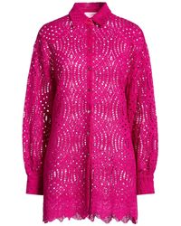 Clips More - Fuchsia Shirt Polyamide, Cotton - Lyst