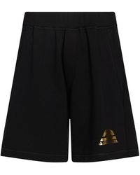 EA7 - Shorts & Bermuda Shorts Cotton, Elastane - Lyst