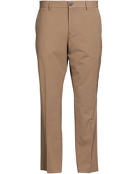 SELECTED - Khaki Pants Recycled Polyester, Viscose, Elastane - Lyst