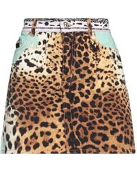 Just Cavalli - Denim Skirt - Lyst