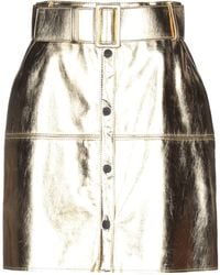 MSGM - Midi Skirt - Lyst