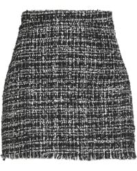 White Wise - Mini Skirt Polyester, Viscose, Acrylic - Lyst