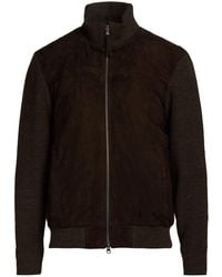 D'Amico - Dark Jacket Sheepskin - Lyst
