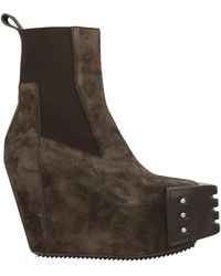 Rick Owens - Ankle Boots Leather - Lyst