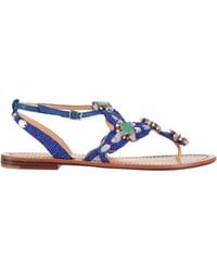 Maliparmi - Thong Sandal Textile Fibers - Lyst