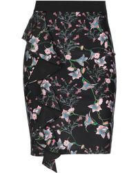 Patrizia Pepe Falda corta - Negro