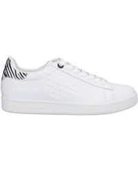 EA7 - Sneakers Leather - Lyst