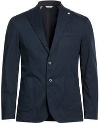 Manuel Ritz - Blazer Cotton, Polyamide, Elastane - Lyst