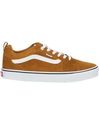 Vans - Mustard Sneakers Leather - Lyst