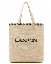 Lanvin - Bolso de asas largas - Lyst