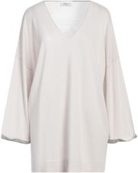 Fabiana Filippi - Light Sweater Virgin Wool, Cotton, Cashmere, Ecobrass - Lyst