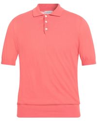 Ballantyne - Burgundy Polo Shirt Cotton - Lyst