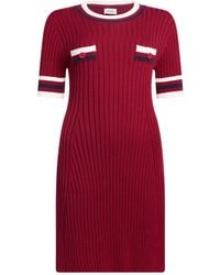 Dixie - Midi Dress Viscose, Polyester, Polyamide - Lyst