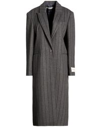 hinnominate - Coat Polyester, Wool - Lyst