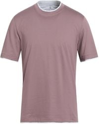 Brunello Cucinelli - T-shirt - Lyst