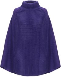 Emporio Armani Capes & Ponchos - Purple