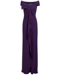 Alberta Ferretti - Maxi Dress Acetate, Viscose, Polyamide, Elastane - Lyst