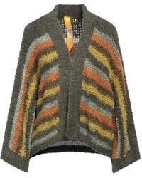 COLOUR MARKET® - Cardigan Acrylic, Viscose, Polyamide, Wool, Metallic Fiber - Lyst