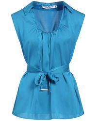 SIMONA CORSELLINI - Top Polyester - Lyst