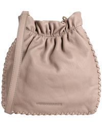 LES VISIONNAIRES - Lilou Lacing Soft Grainy Leather -- Light Cross-Body Bag Bovine Leather - Lyst