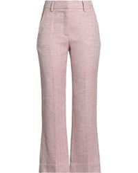 Fedeli - Antique Rose Pants Cotton, Linen - Lyst