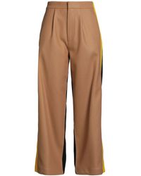 DSquared² - Camel Pants Cotton, Virgin Wool, Polyamide, Elastane - Lyst