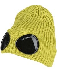C.P. Company - Lime Hat Wool - Lyst