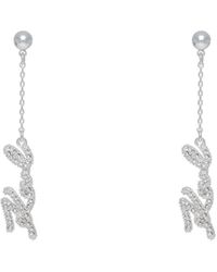 Karl Lagerfeld - Boucles d'oreilles - Lyst