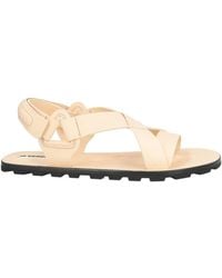 Jil Sander - Sandals Leather - Lyst
