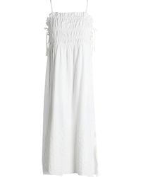 TOPSHOP - Midi Dress - Lyst
