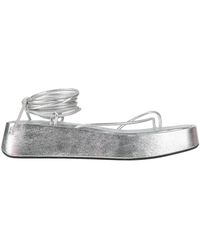 Paris Texas - Thong Sandal Leather - Lyst