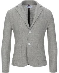 DISTRETTO 12 Suit Jacket - Grey