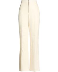 Tagliatore 0205 - Wide-Leg Linen Twill Trousers - Lyst