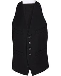 DSquared² - Tailored Vest Virgin Wool - Lyst
