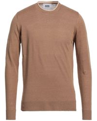Alpha Studio - Camel Sweater Linen, Cotton - Lyst