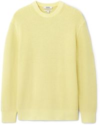 COS - Stone-washed Knitted Sweater - Lyst