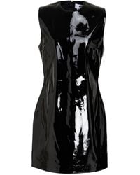 MSGM - Mini Dress Polyurethane, Polyester - Lyst