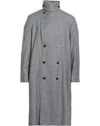 Emporio Armani - Overcoat & Trench Coat - Lyst