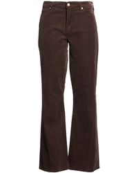7 For All Mankind - Dark Pants Cotton, Modal, Polyester, Elastane - Lyst