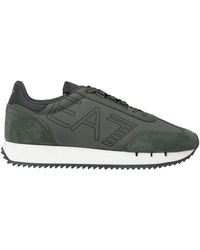 EA7 - Military Sneakers Polyamide, Cow Leather, Polyester - Lyst