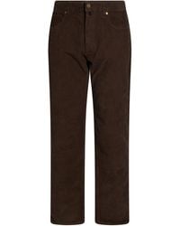 Incotex - Dark Pants Cotton, Elastane - Lyst