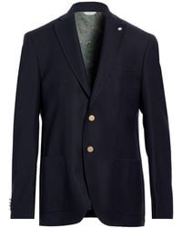Manuel Ritz - Midnight Blazer Virgin Wool - Lyst